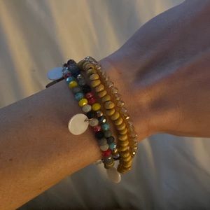 NWT bracelet stack